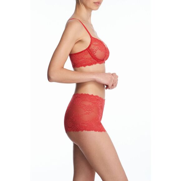 Natori NWT Heavenly Convertible Balconette Underwire Bra Poinsettia 32D - Picture 5 of 8